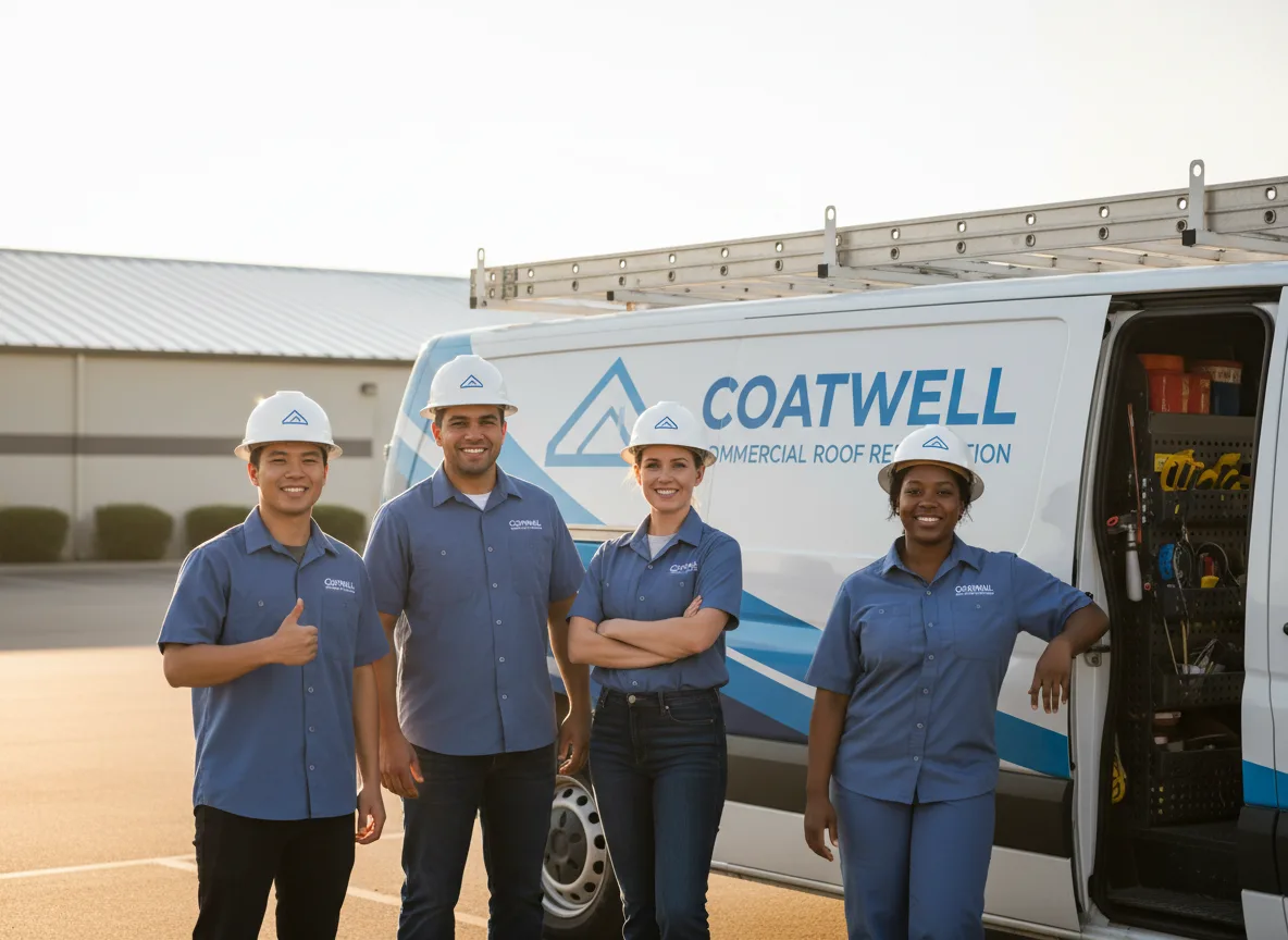 Commercial roof coating company in Fairfield, NE